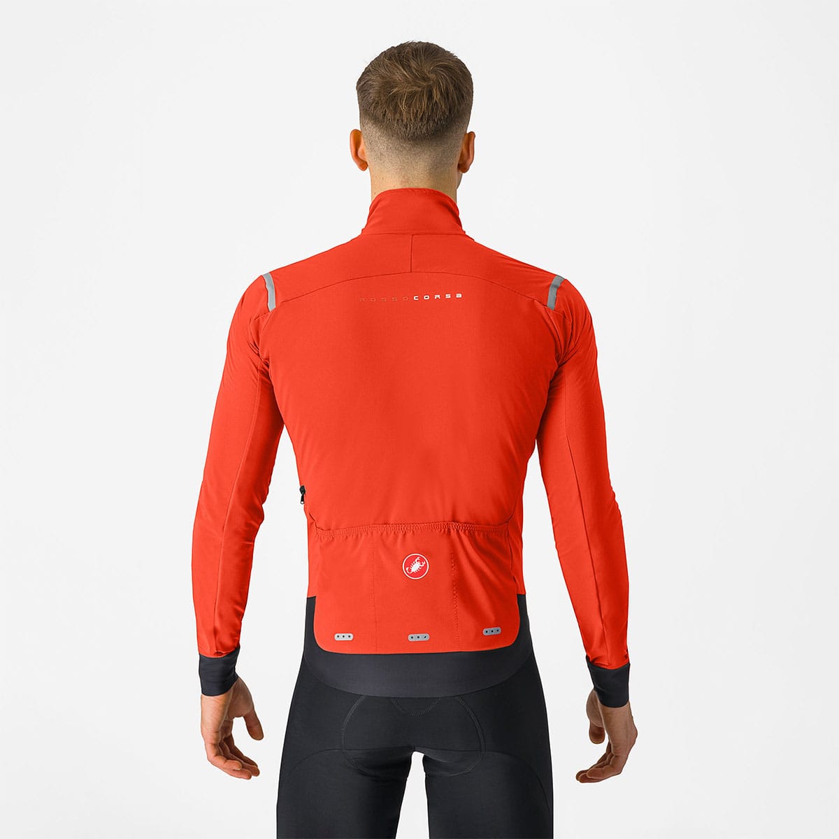 CASTELLI ALPHA FLIGHT ROS Jakke Rød