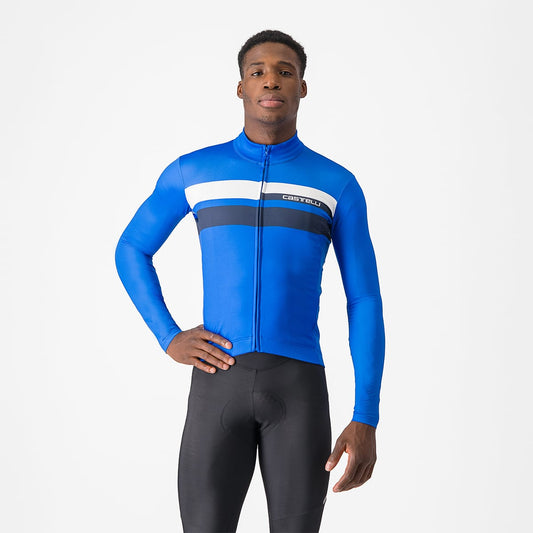 CASTELLI LINEARE Langærmet Jersey Blå