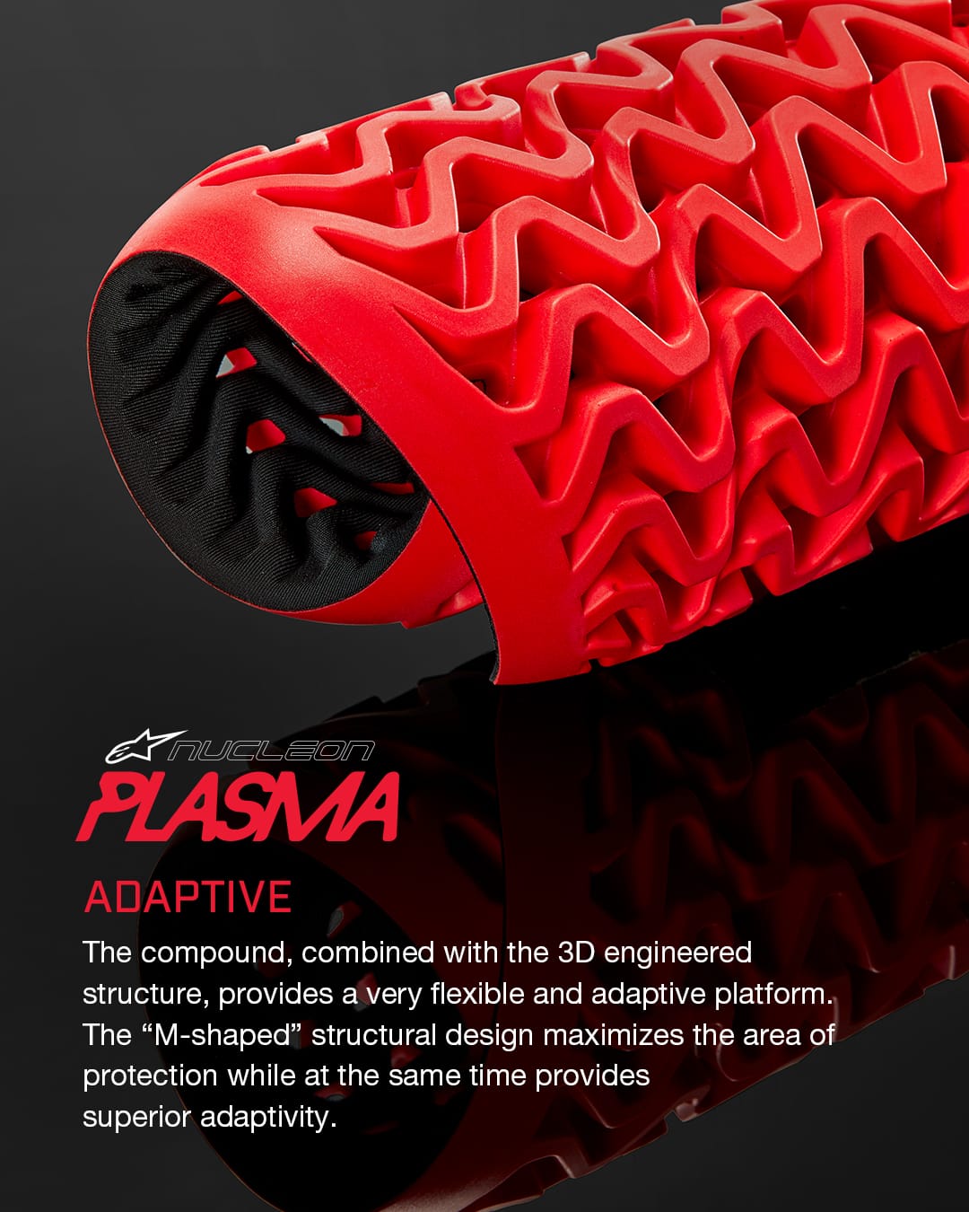 ALPINESTARS A-IMPACT PLASMA PRO Knæbeskyttere Sort