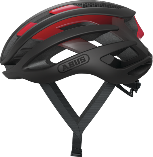 ABUS AIRBREAKER Road Helmet Black/Red