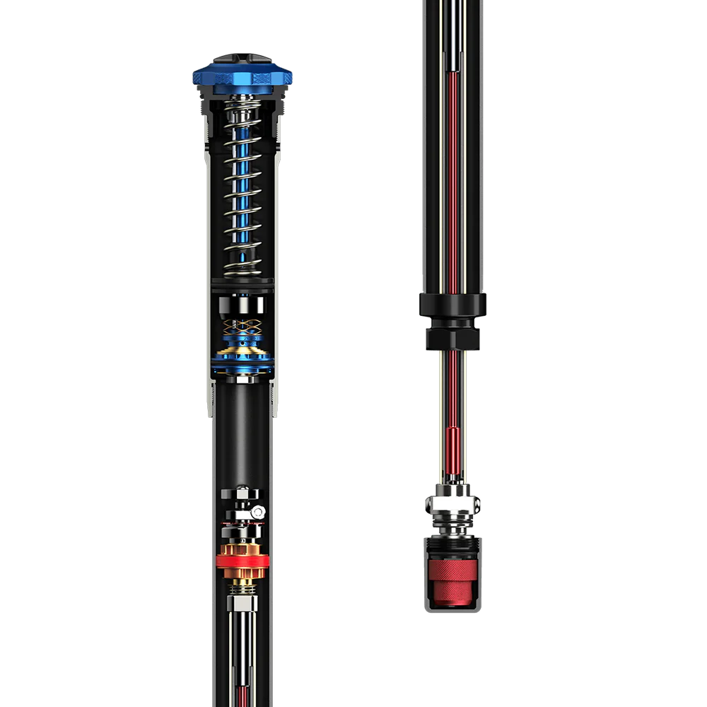 FOX 38 FACTORY 27,5" Grip X2-gafler sort 2026