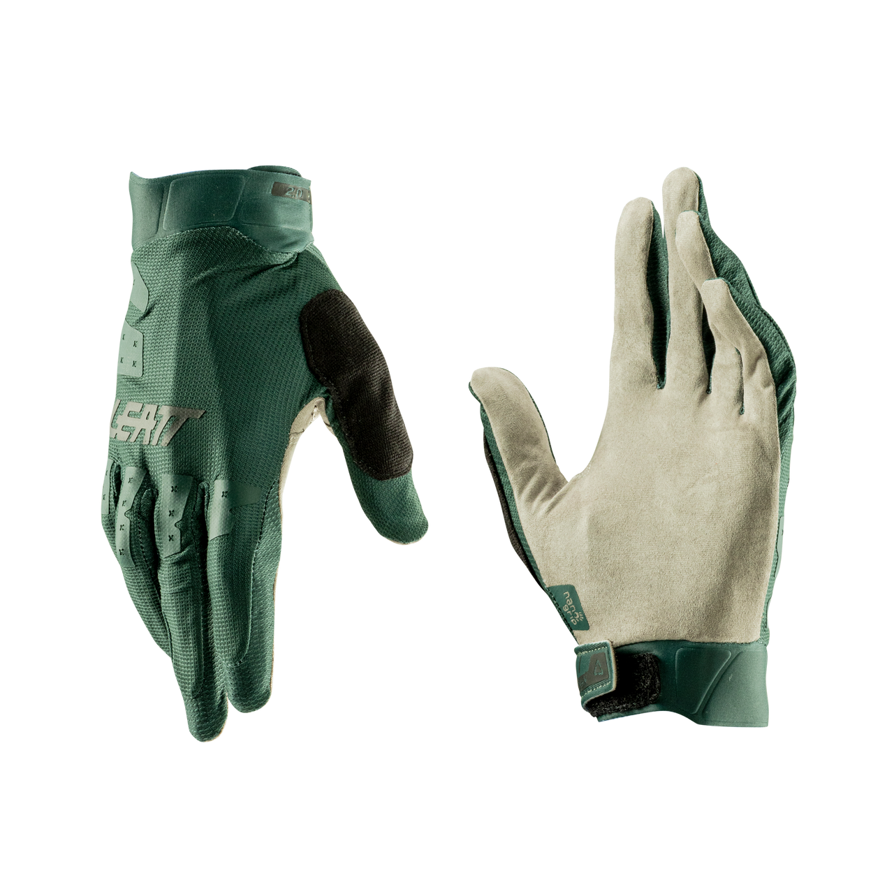 LEATT MTB 2.0 X-FLOW STEALTH Gloves Green
