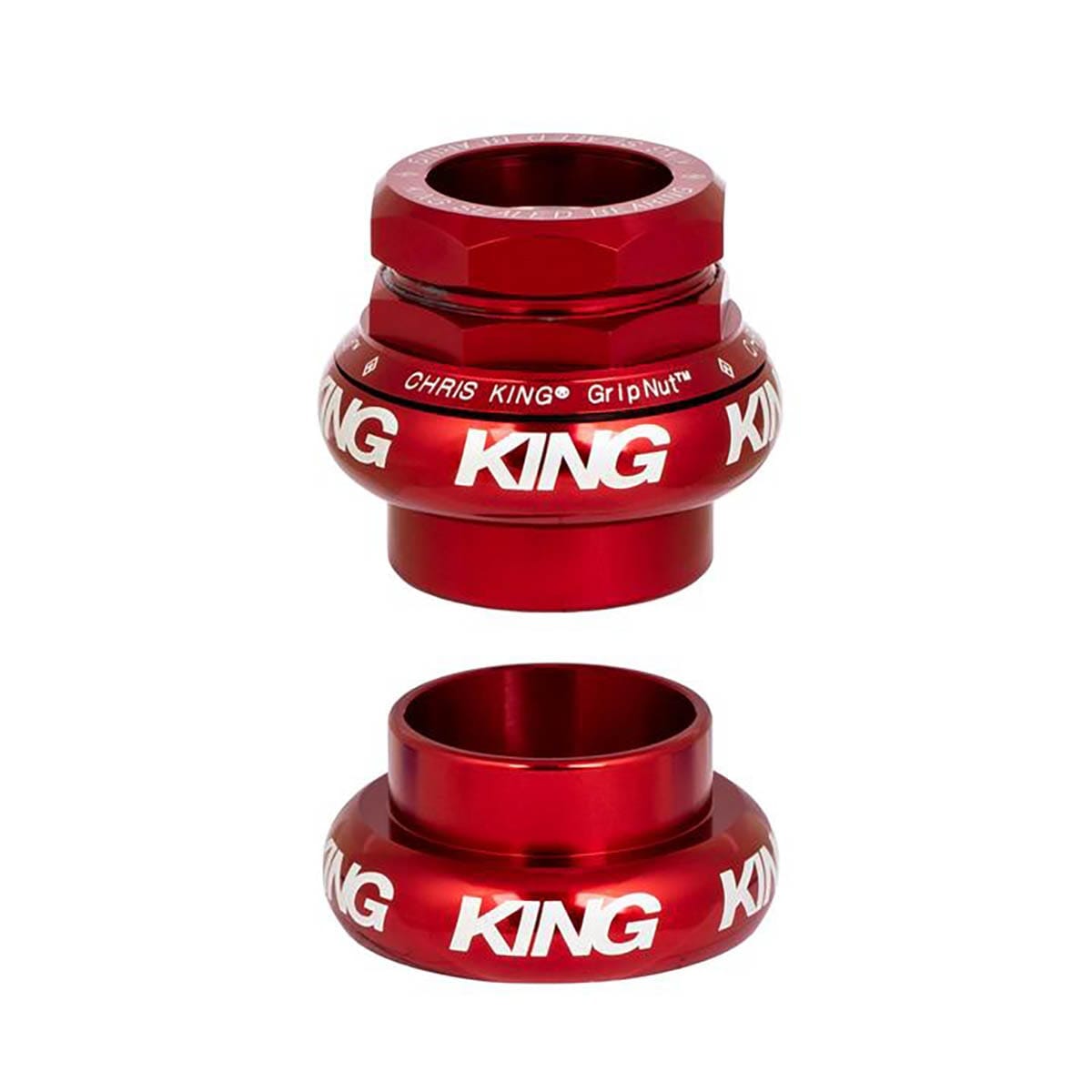 CHRIS KING GRIPNUT 1" EC30/EC30 Red External Headset