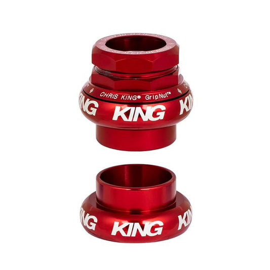 CHRIS KING GRIPNUT 1" eksternt headset EC30/EC30 rød