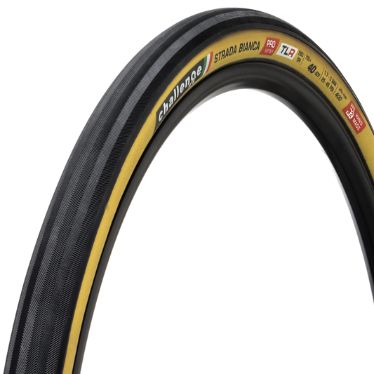 CHALLENGE STRADA BIANCA 700x40c Tubeless Ready Beige dæk