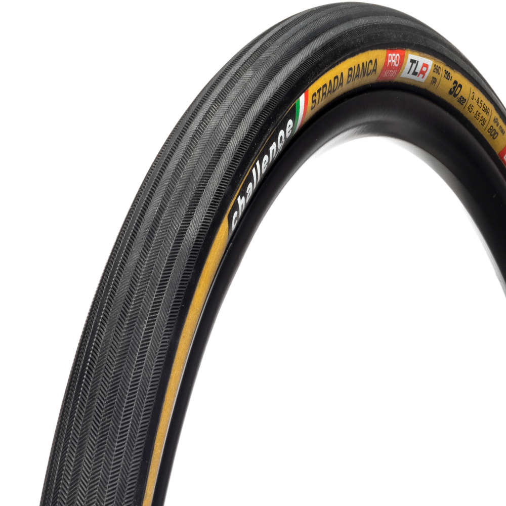 CHALLENGE STRADA BIANCA 700x30c Tubeless Ready Beige dæk