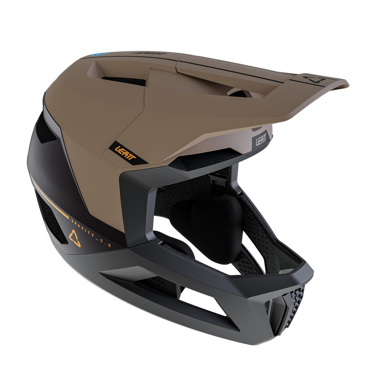 LEATT MTB GRAVITY 5.0 brun hjelm