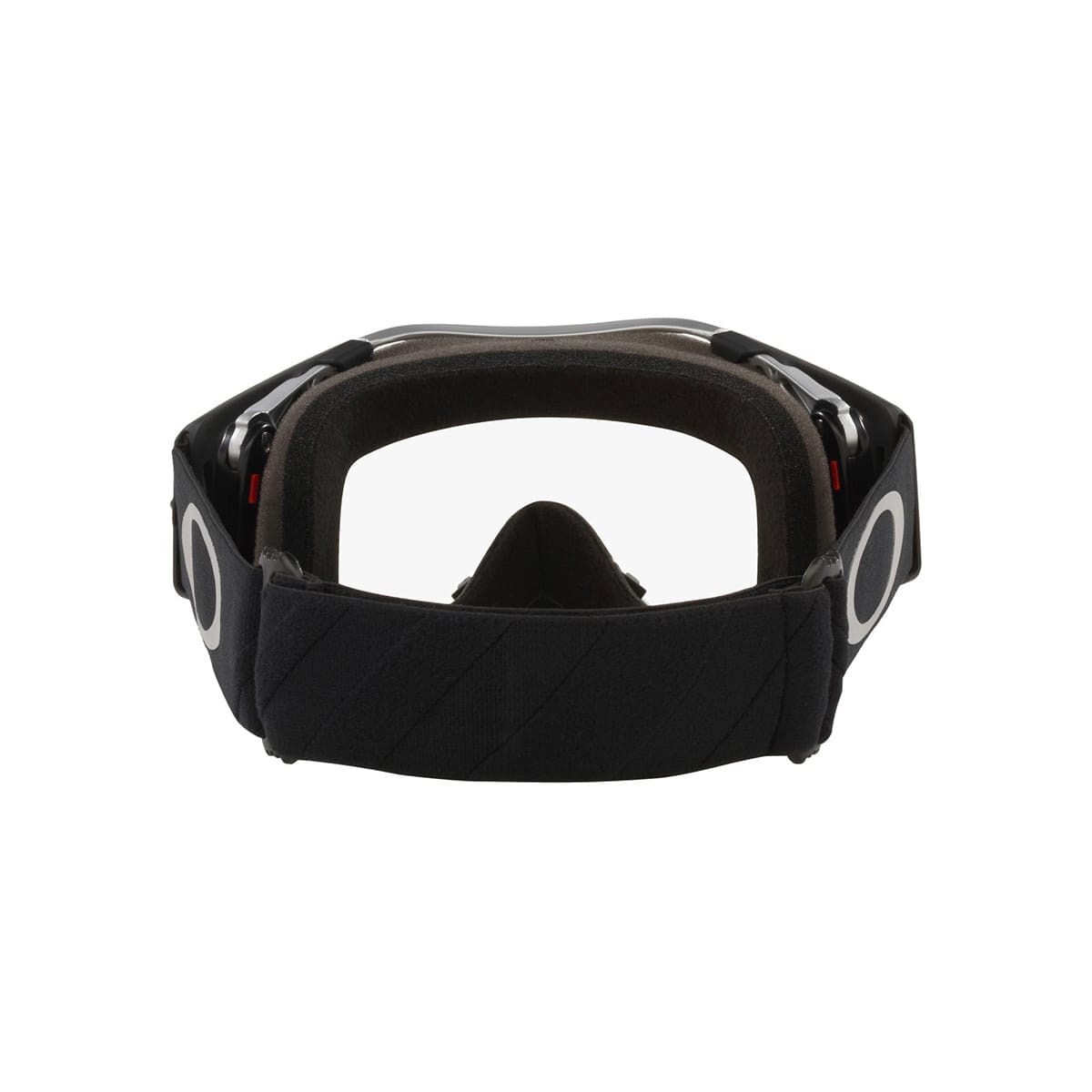OAKLEY AIRBRAKE MX Tuff Blocks Black Gunmetal Goggle Clear Shield