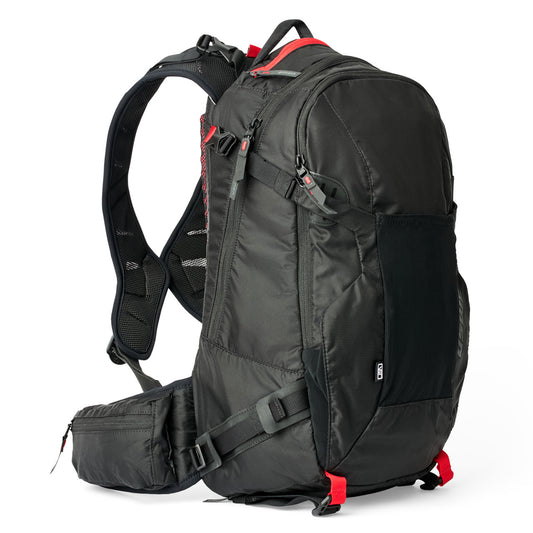USWE ZIPPERED DAYPACK 16L Rygsæk Sort