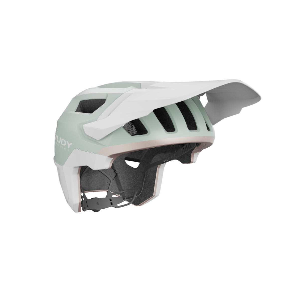 RUDY PROJECT TERRAFORM MTB-hjelm hvid/lyserød