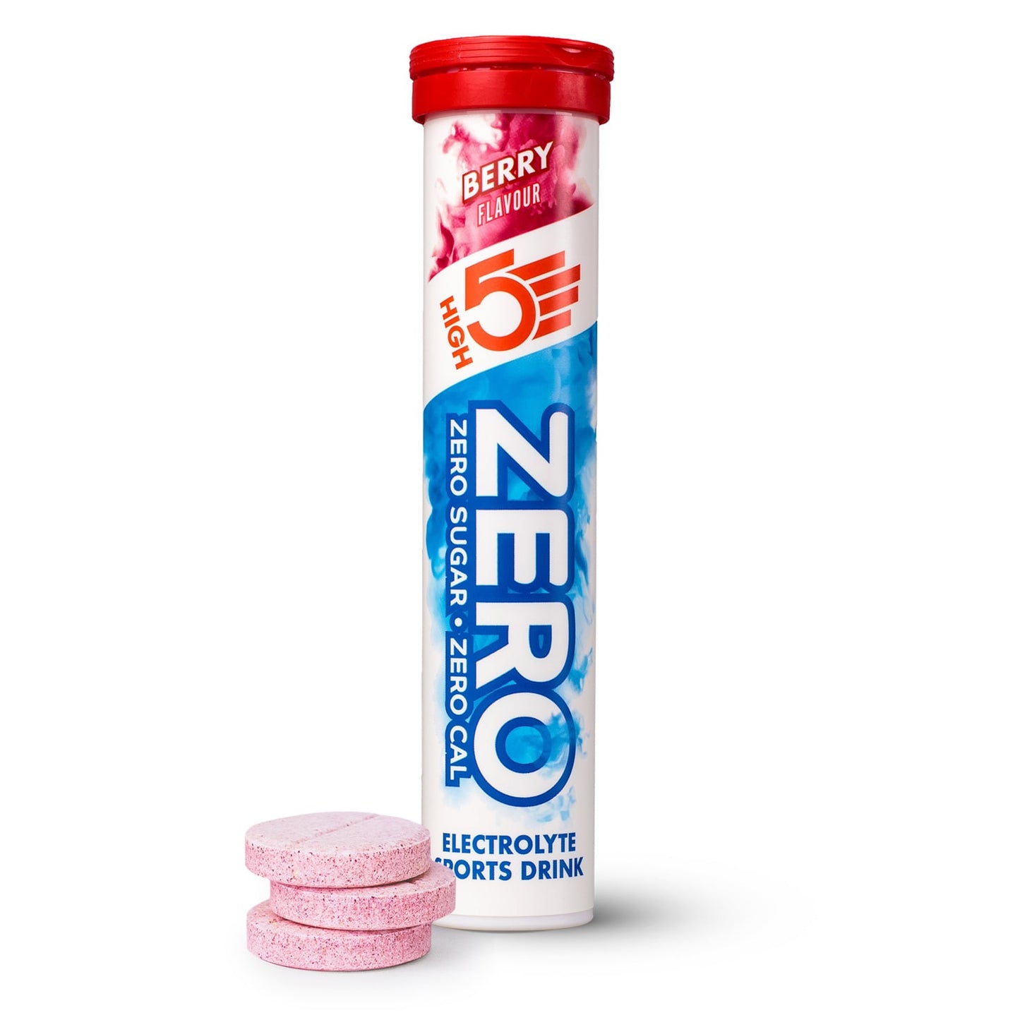 Boisson Anticrampe HIGH5 ZERO Tube of 20 Fruit Lozenges Red