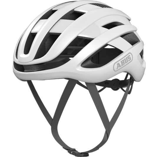 ABUS AIRBREAKER POLAR Road Helmet White