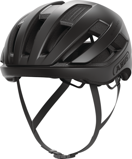 ABUS WINGBACK Road Helmet Black Matt
