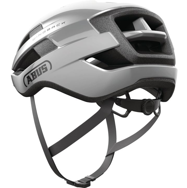 ABUS WINGBACK Road Helmet Silver