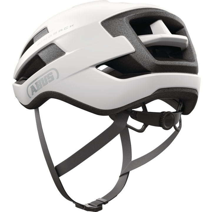 ABUS WINGBACK POLAR Road Helmet White