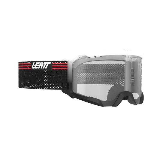 Maske LEATT VELOCITY 4.0 MTB X-FLOW Hvid/Grå Iriz Sølv Visir 50 VLT