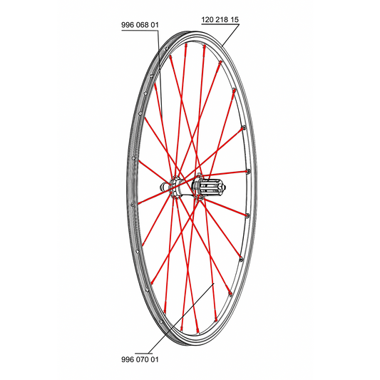 SÆT MED 10 MAVIC CROSSRIDE UB 08 SORT 276 MM BAGESTE EGER