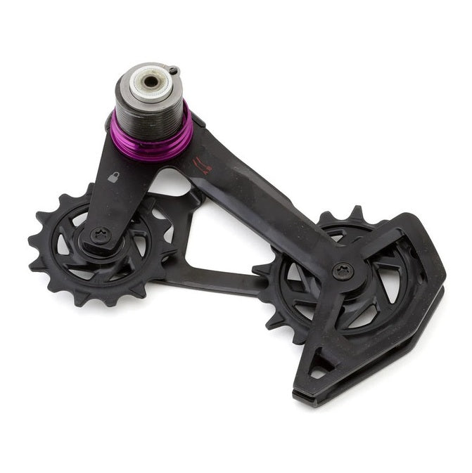 SRAM GX T-TYPE EAGLE AXS bagskifterbur og hjul