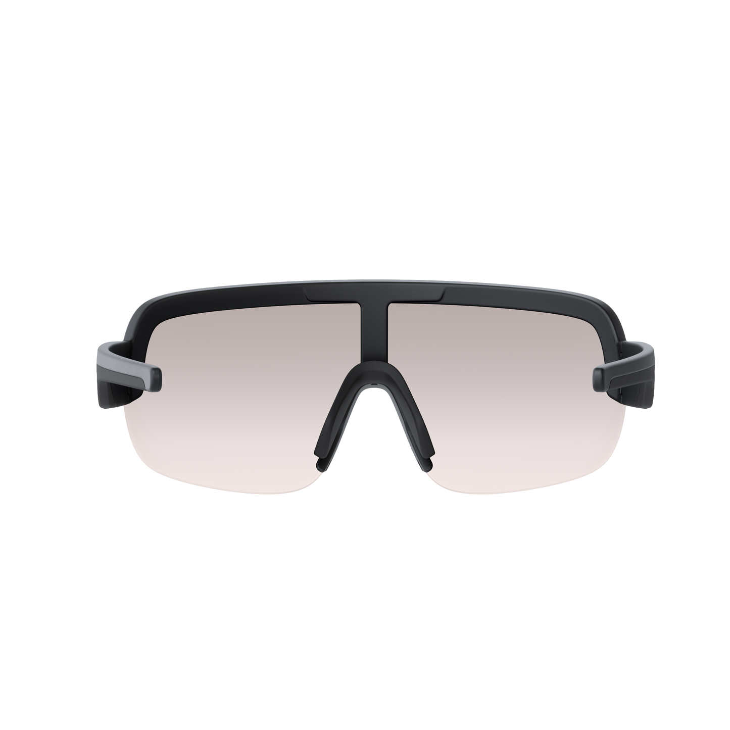 POC AIM Glasses Black Clarity Trail Partly Sunny Silver Lens