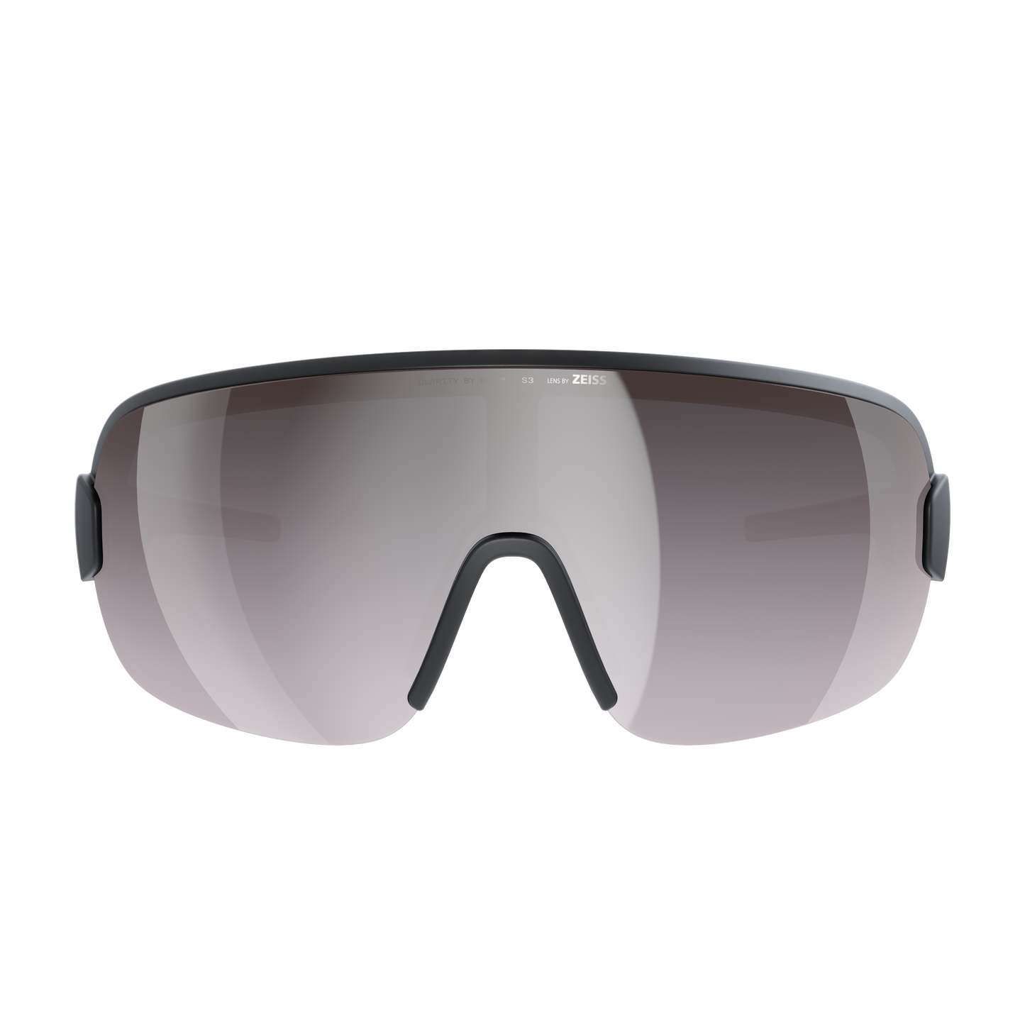 POC AIM-brille Sort Clarity Road-linse Sunny Silver
