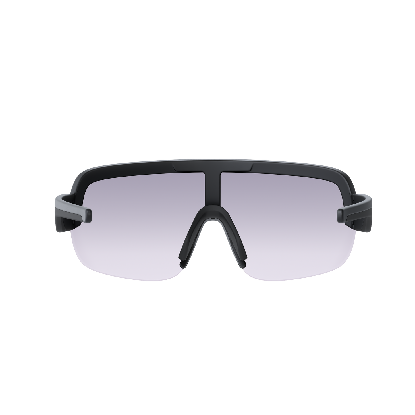 POC AIM-brille Sort Clarity Road-linse Sunny Silver