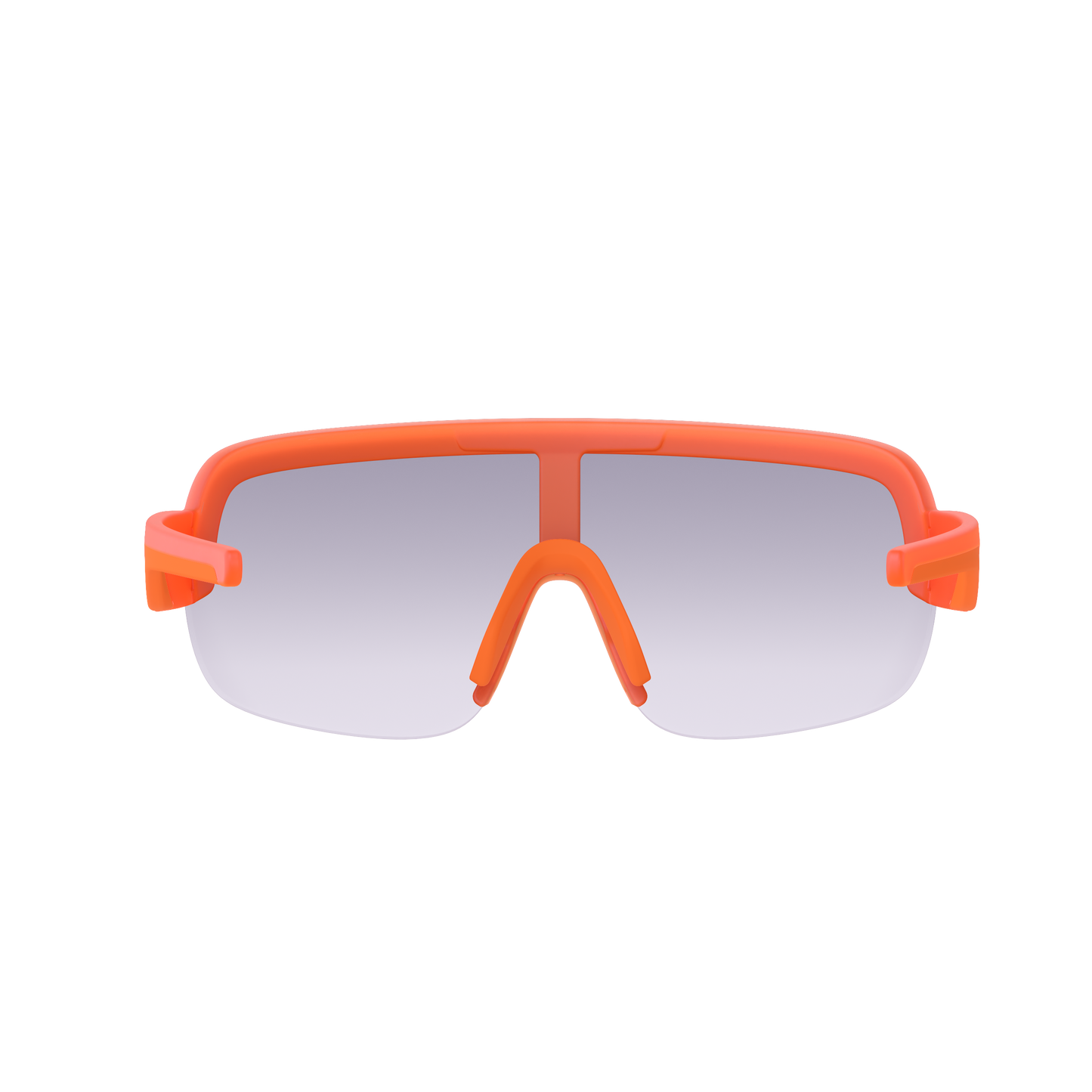 Glasses POC AIM Orange Fluo Translucent Lens Clarity Road Partly Sunny Gold