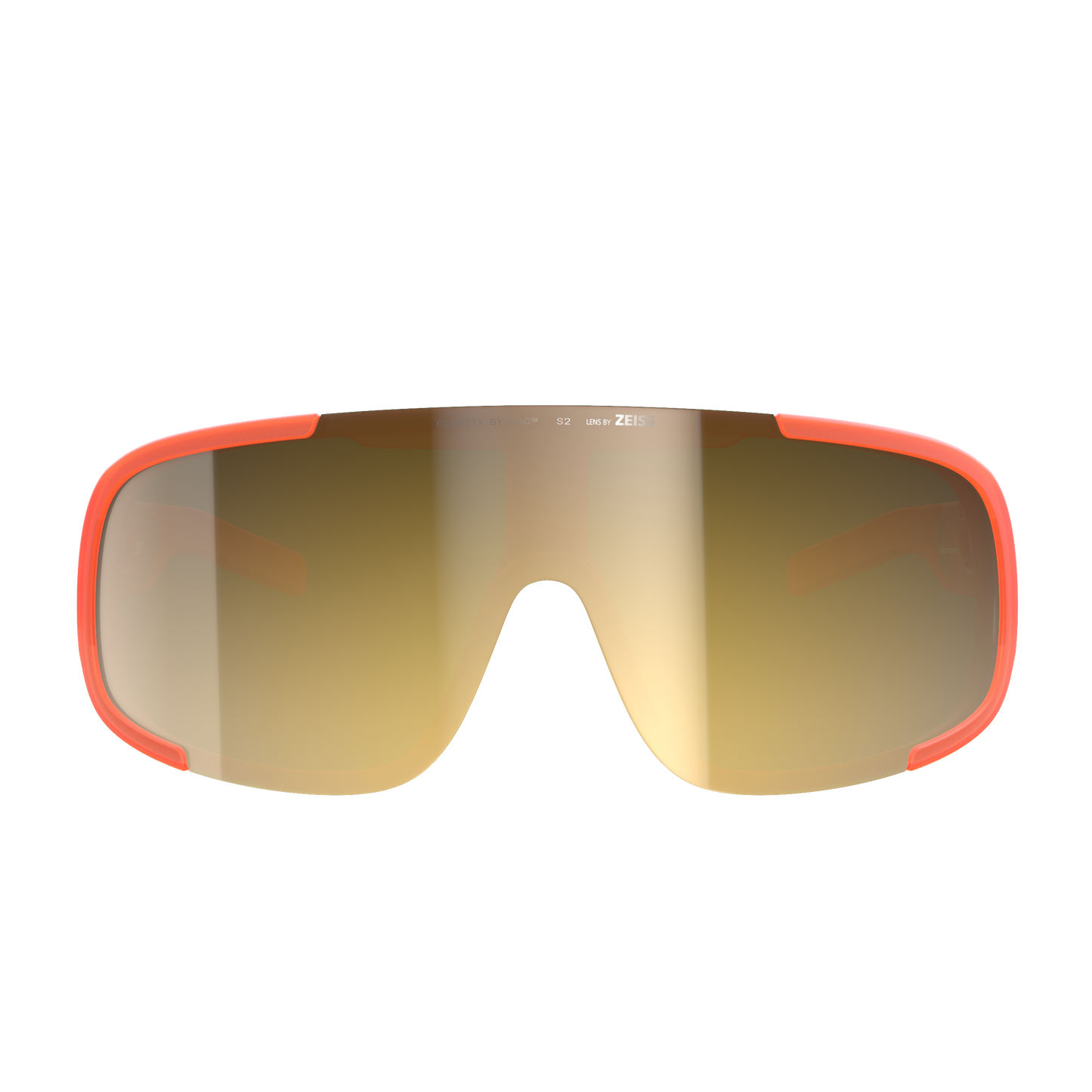 POC ASPIRE WF Translucent Fluorescent Orange Clarity Road Partly Sunny Gold Briller