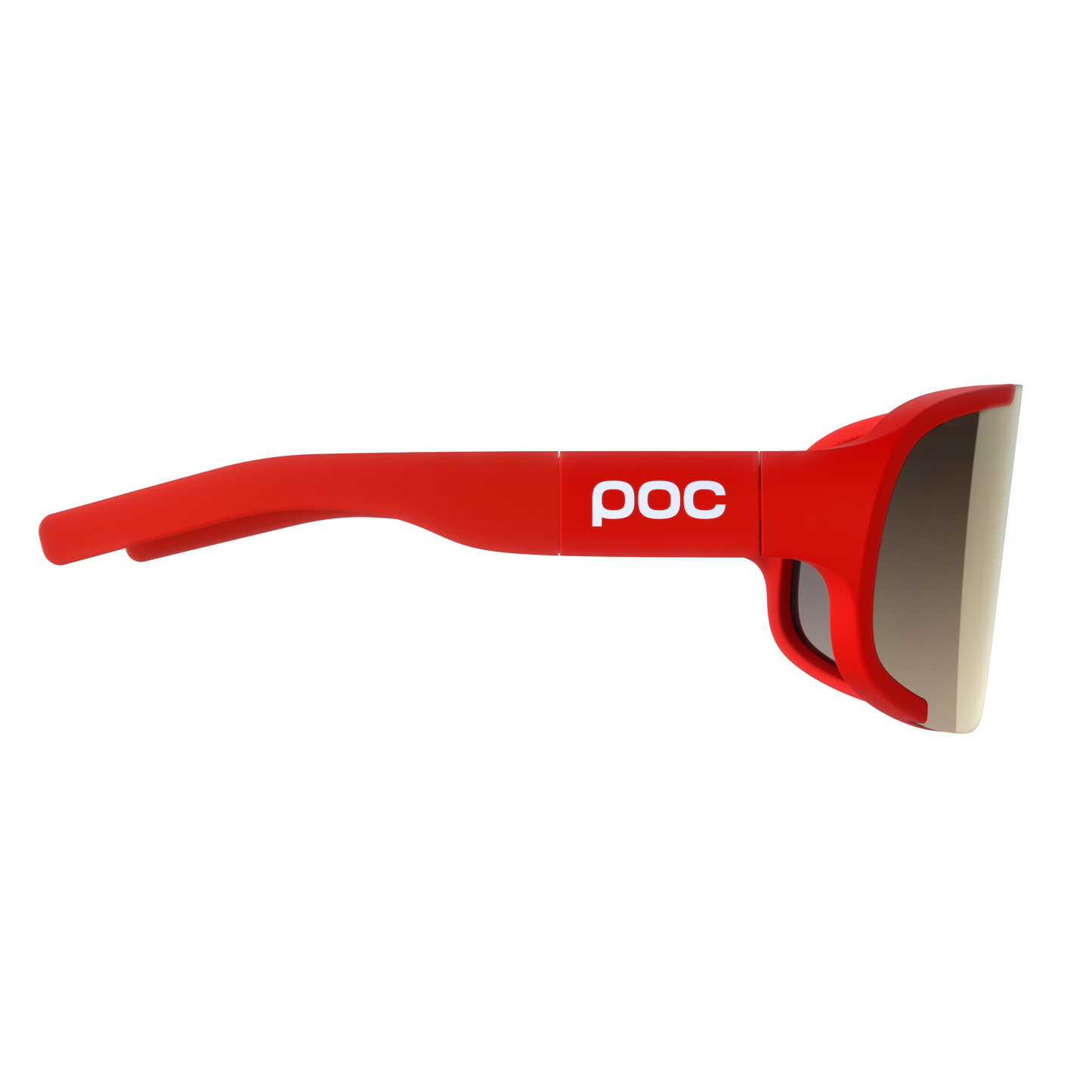 POC ASPIRE WF Glasses Red Clarity Road Partly Sunny Gold Lens