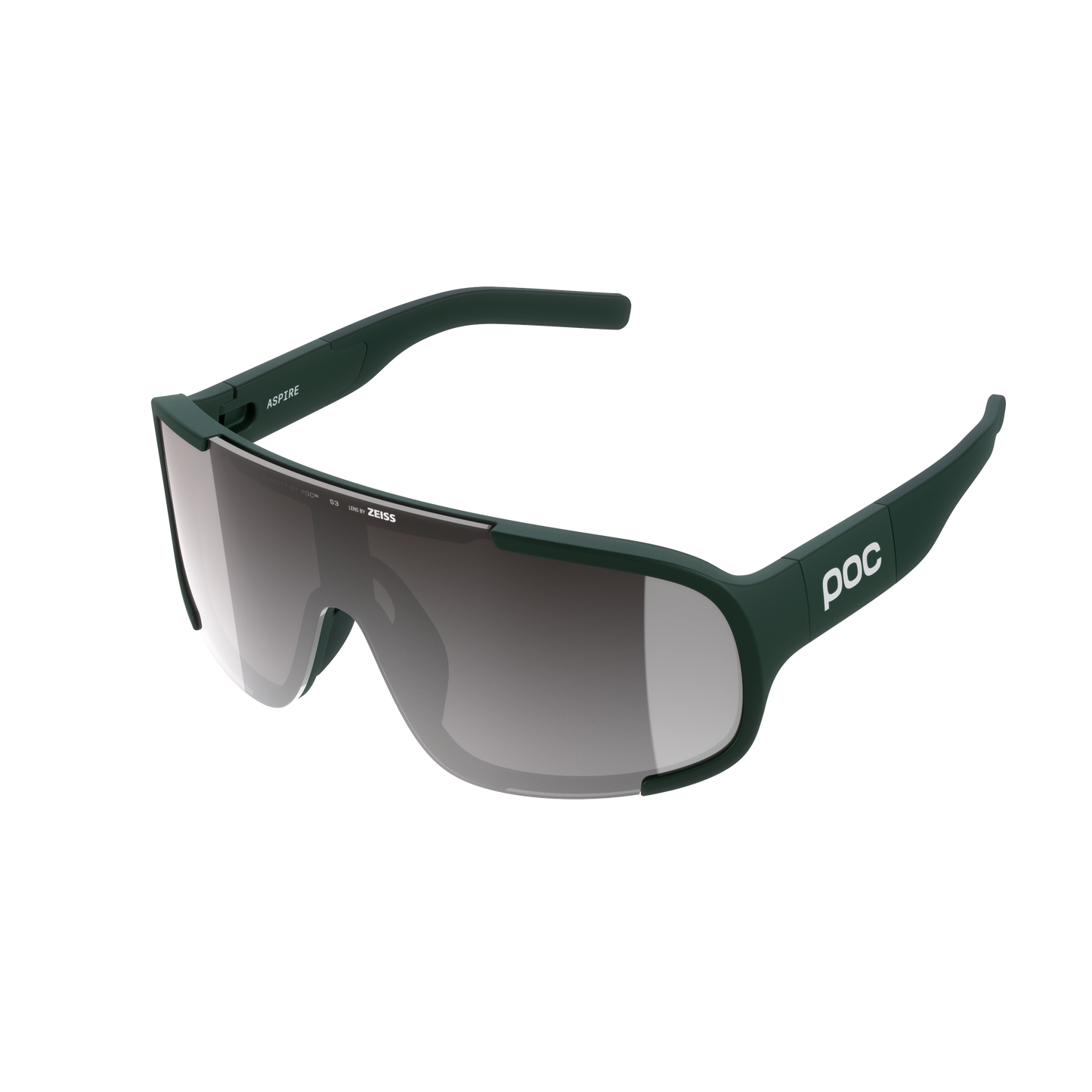 POC ASPIRE Khaki Glasses Clarity Road Sunny Silver Lens