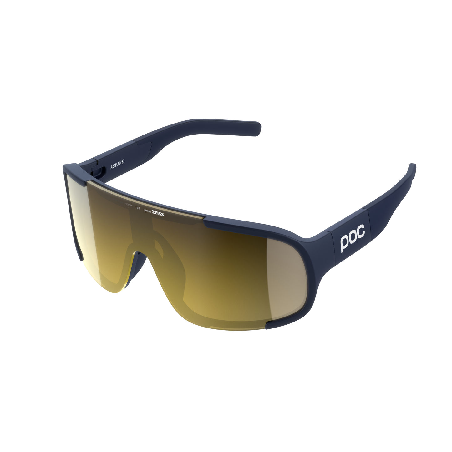 POC ASPIRE WF Marine Glasses Clarity Road Partly Sunny Gold Lens