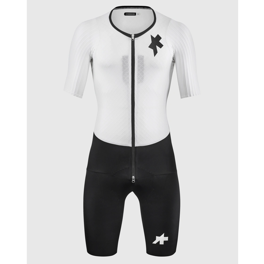 ASSOS EQUIPE RSR BOLIDE S11 våddragt hvid/sort