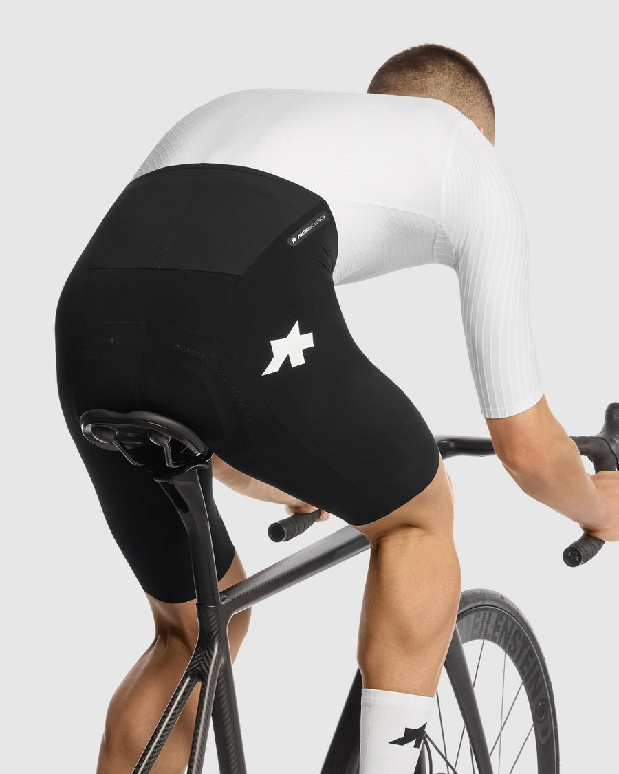 ASSOS EQUIPE RSR BOLIDE S11 våddragt hvid/sort