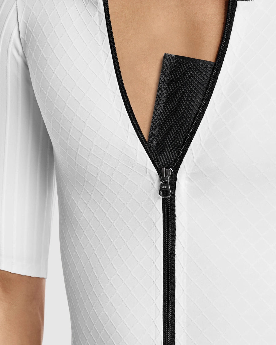 ASSOS EQUIPE RSR BOLIDE S11 våddragt hvid/sort