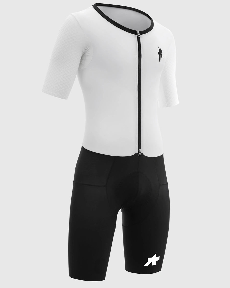 ASSOS EQUIPE RSR TRIATOR S11 våddragt hvid