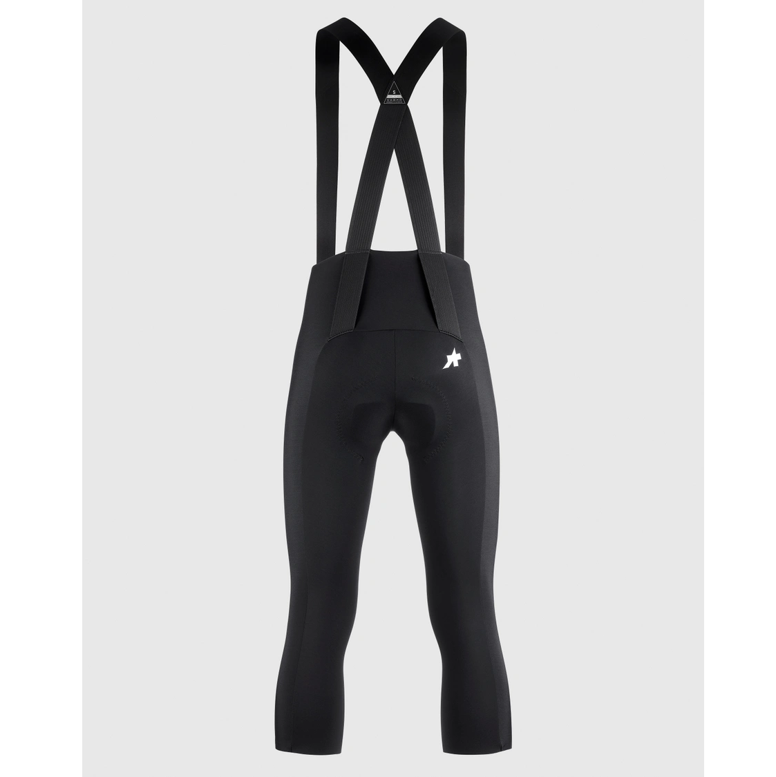 3/4-seler-cykelshorts ASSO MILLE GT SPRING FALL S11 Sort