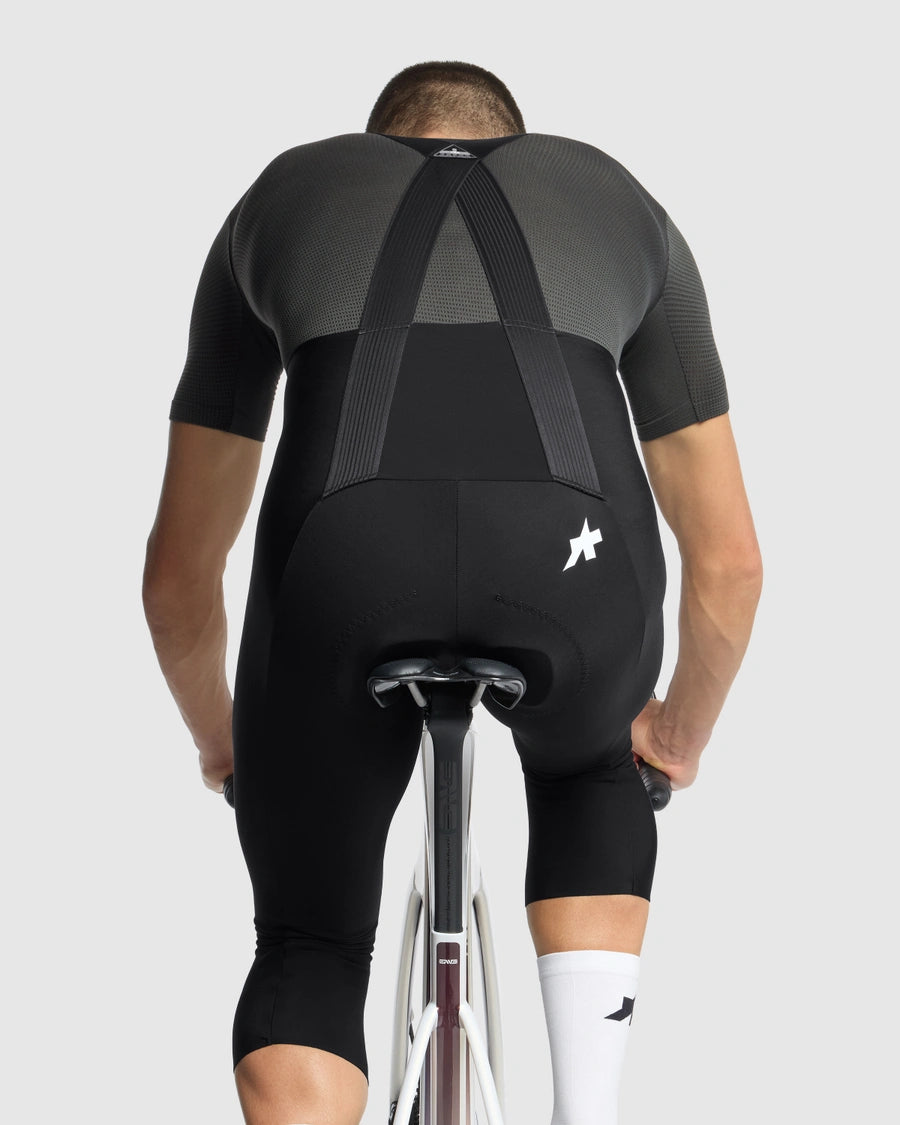 3/4-seler-cykelshorts ASSO MILLE GT SPRING FALL S11 Sort