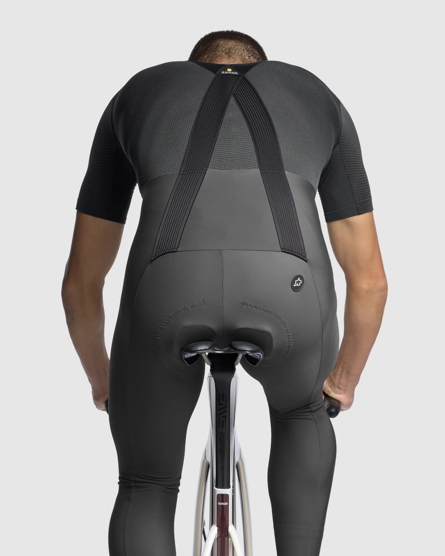 Lange seler-cykelshorts ASSOS MILLE GT SPRING FALL S11 Grå