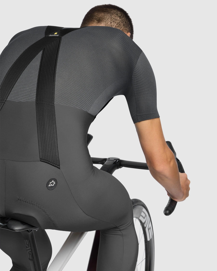 Lange seler-cykelshorts ASSOS MILLE GT SPRING FALL S11 Grå