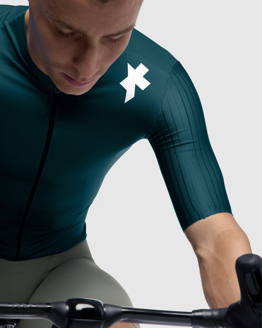 ASSOS EQUIPE RS S11 Kortærmet Jersey Petrol