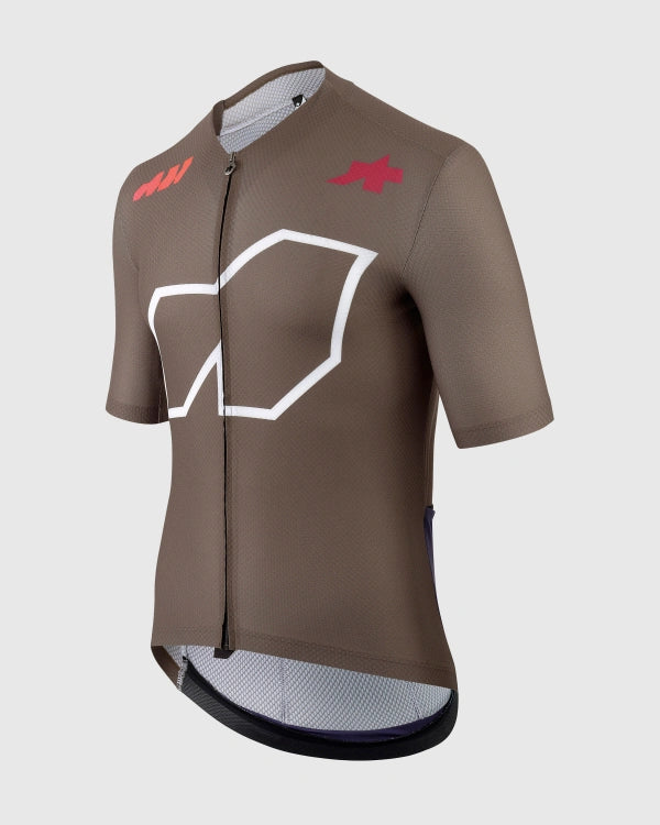 ASSOS EQUIPE R S11 Jersey We are the A Short Sleeve Brown