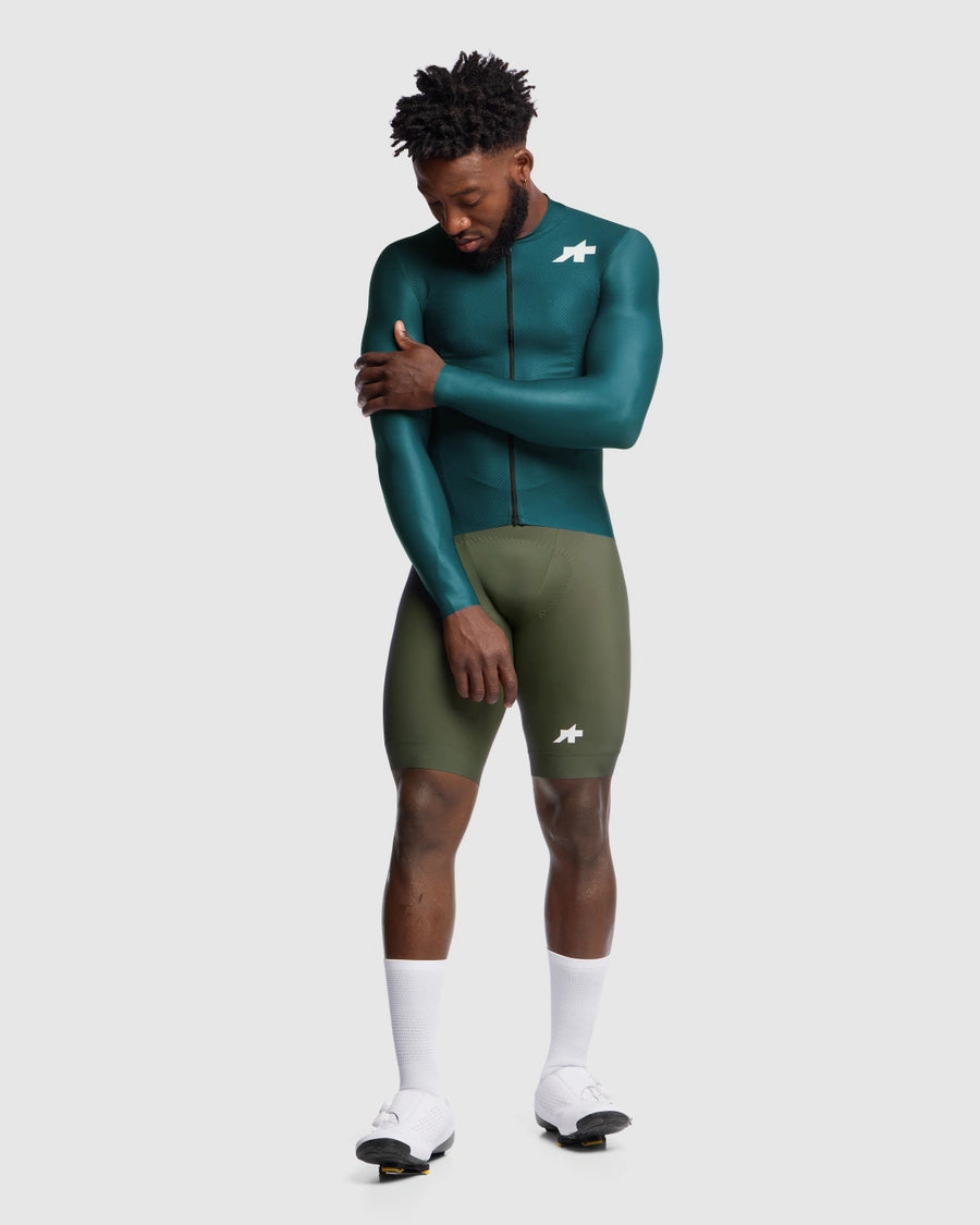ASSOS MILLE GT S11 EVO Langærmet Petrol Jersey