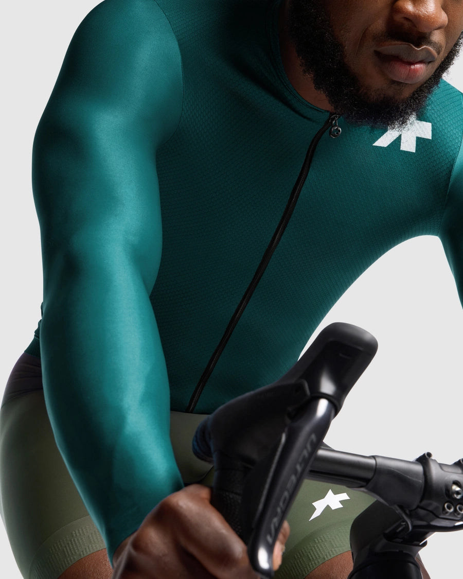 ASSOS MILLE GT S11 EVO Langærmet Petrol Jersey