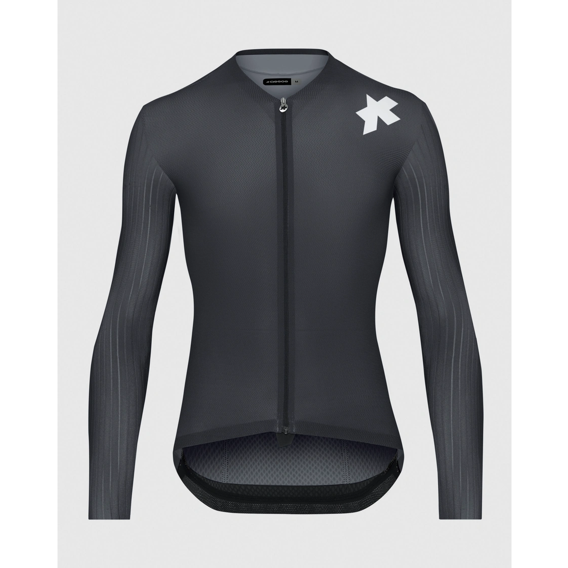 ASSOS EQUIPE RS S11 Langærmet trøje Sort/Grå