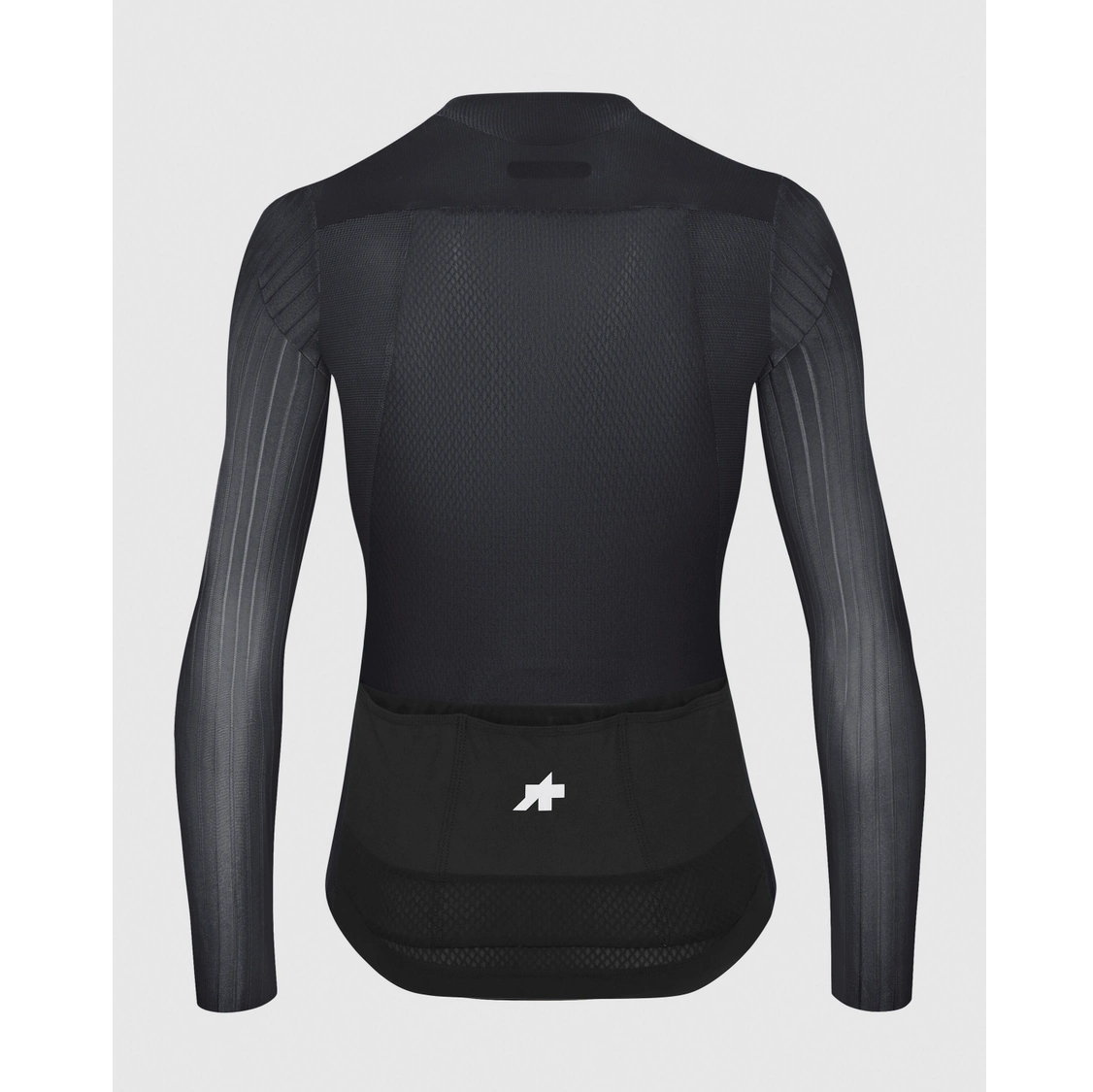 ASSOS EQUIPE RS S11 Langærmet trøje Sort/Grå