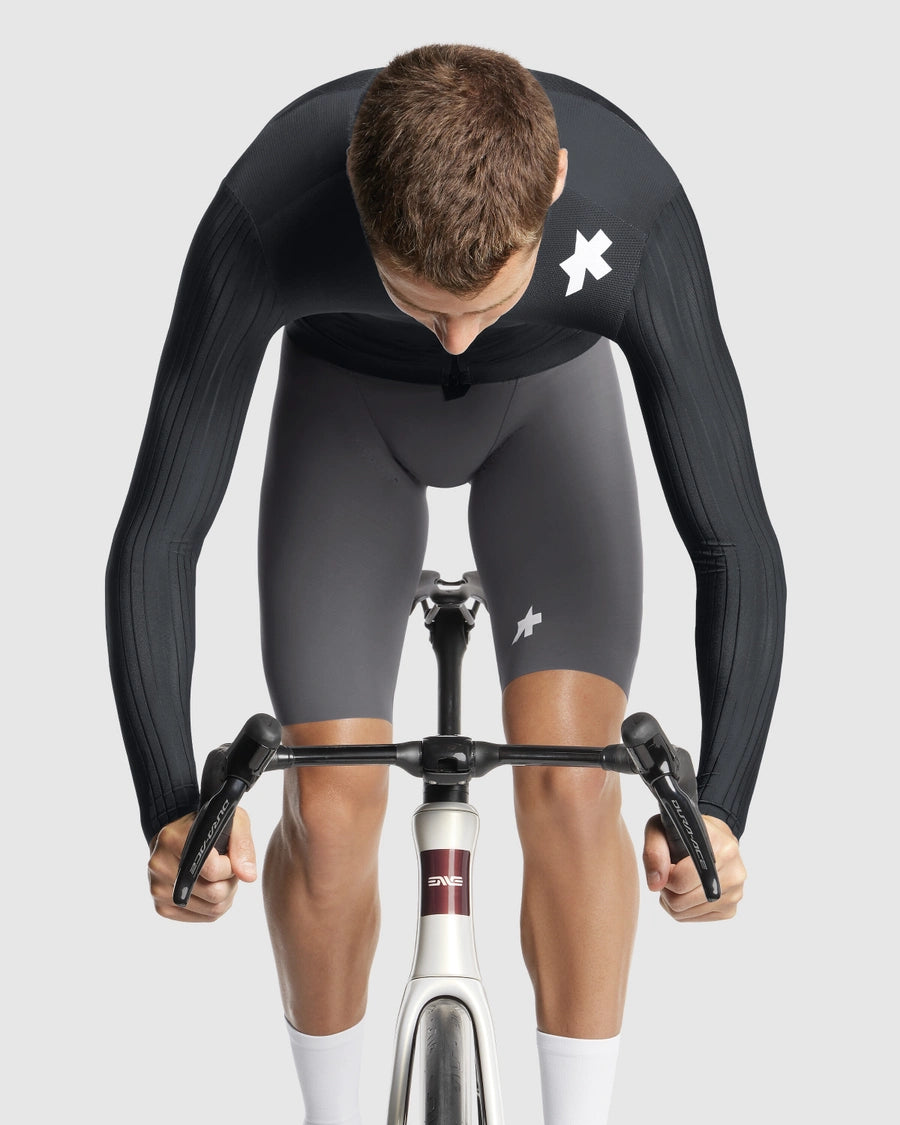 ASSOS EQUIPE RS S11 Langærmet trøje Sort/Grå