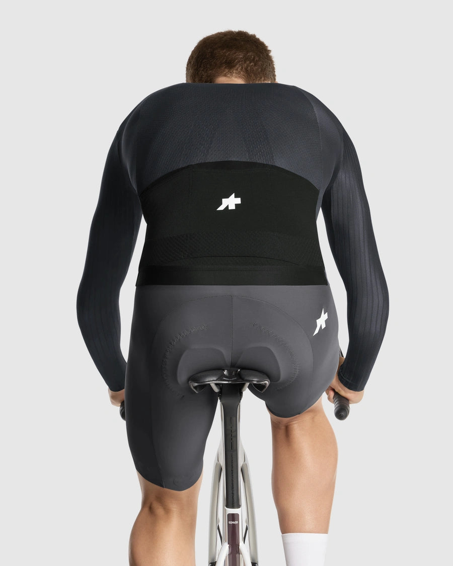ASSOS EQUIPE RS S11 Langærmet trøje Sort/Grå