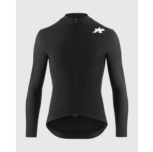 Trøje ASSOS MILLE GT SPRING FALL S11 Lange Ærmer Sort