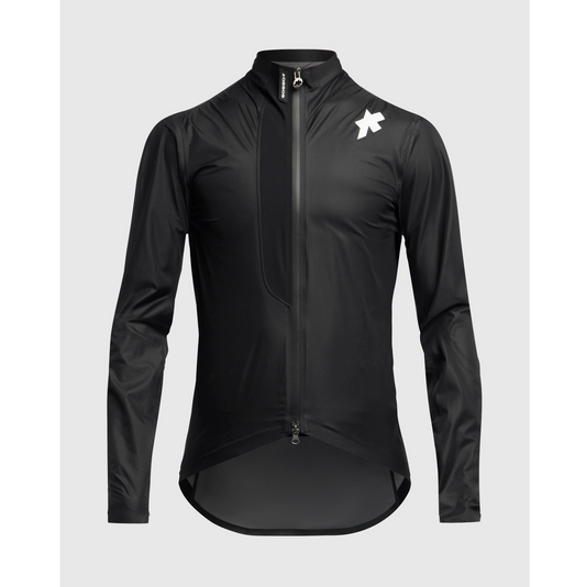ASSOS EQUIPE RS SCHLOSSHUND RAIN S11 Jakke Sort