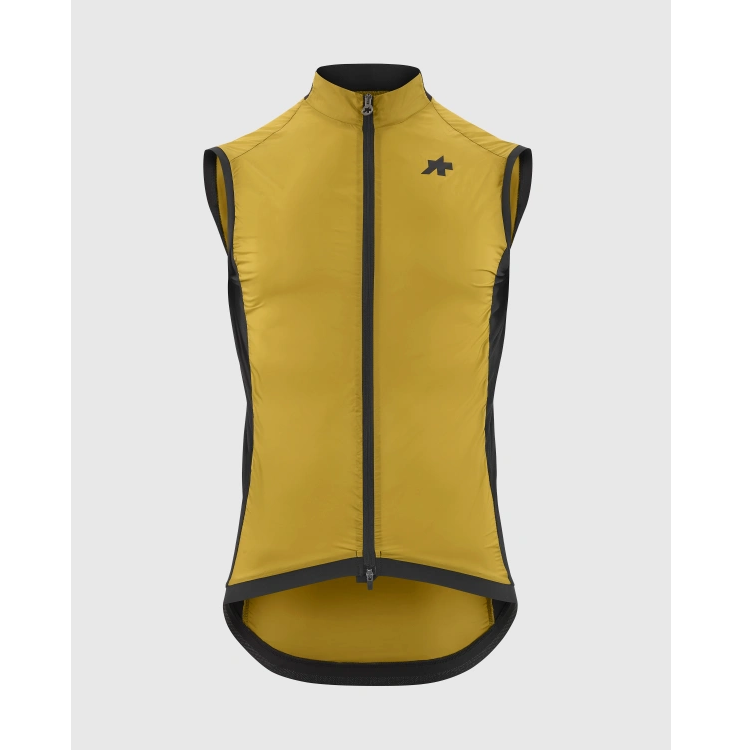 ASSOS MILLE GT WIND S11 Golden Yellow Sleeveless Jacket