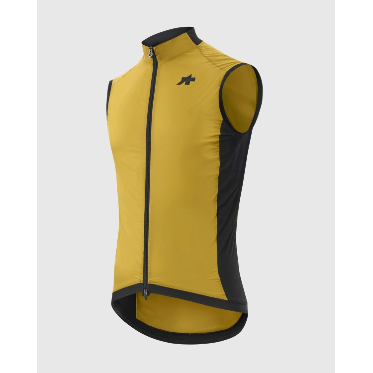 ASSOS MILLE GT WIND S11 Golden Yellow Sleeveless Jacket